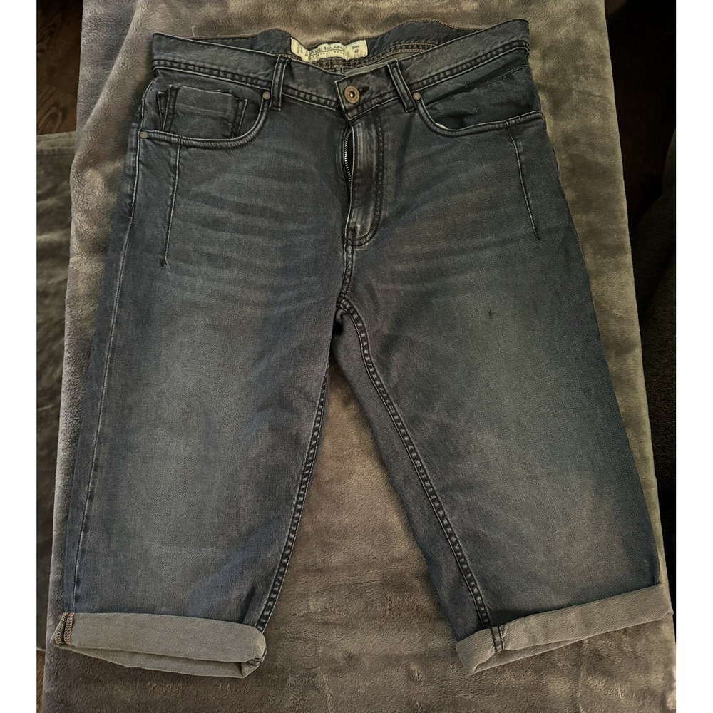Blue Island Jean Capri Shorts Womens M Blue Good 32 Waist‎ Denim Summer Casual